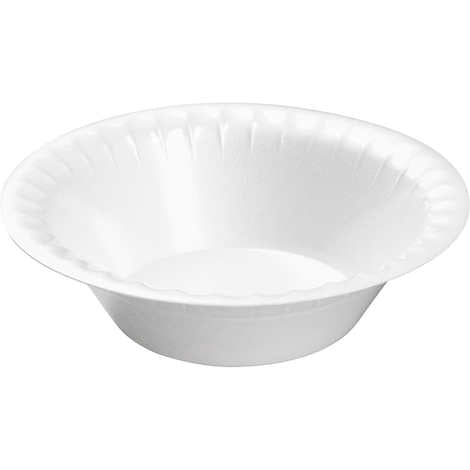 Bowl de anime resistente, Hefty Super Weight Foam Bowl, 12 oz, White, Paquete 330 unidades