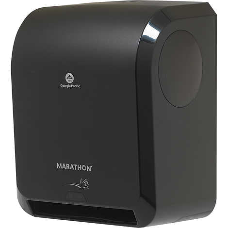 Dispensador de Toallas de papel electrónico, Marathon Touchless Towel Dispenser, Black