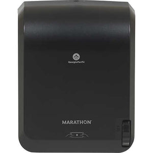 Dispensador de Toallas de papel manual, Marathon Mechanical Paper Towel Dispenser, Black