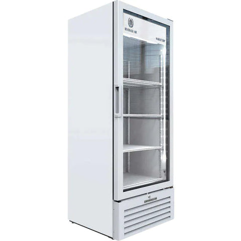 Refrigerador exhibidor, Beverage-Air One Door Merchandiser Refrigerator, White