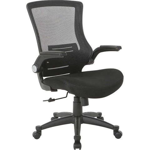 Silla para oficina, Office Star Screen Back Manager Chair, Black