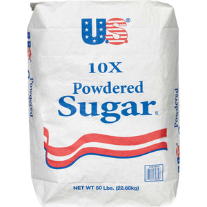 Azúcar en polvo, US Sugar 10X. Saco 23 kg