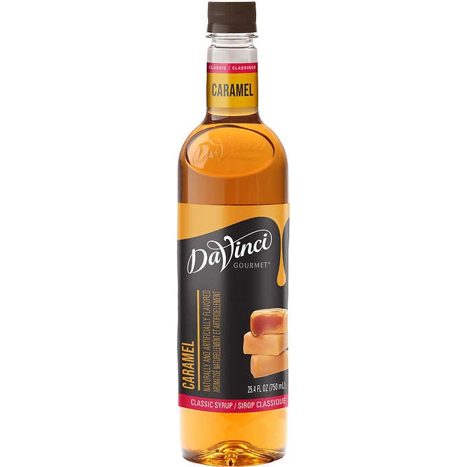 Sirop de Caramelo, DaVinci Gourmet Classic Syrup, Caramel, 25.4 fl oz