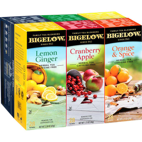 Té pack variado, Bigelow Herbal Tea, Variety Pack, Caja de 168 bolsitas