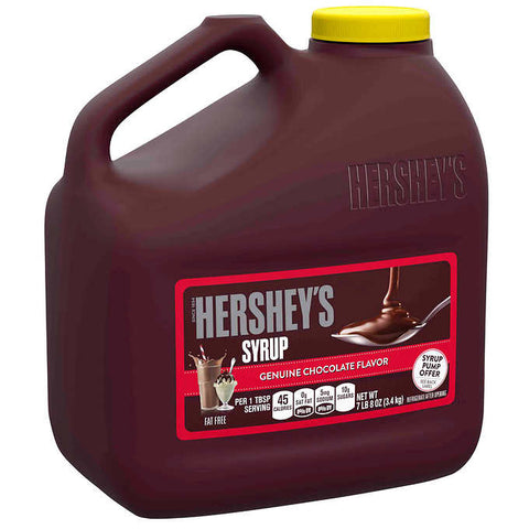 Sirop de Chocolate, Hershey's Syrup, Chocolate, Envase 3.4 kgs