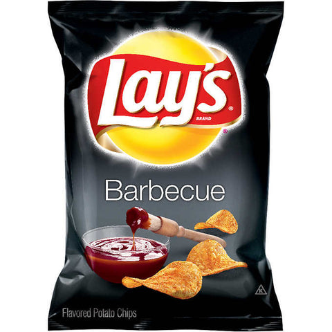Chips Lay's Barbecue,Lay's Potato Chips, Barbecue, 1.5 oz, Caja 64 unidades