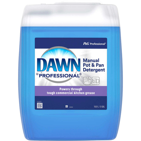 Detergente líquido concentrado para lavaplatos. Dawn Professional Manual Pot and Pan Liquid Dish Detergent. 5 Galones