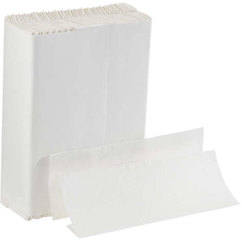 Toallas de papel, Marathon 2-Ply C-Fold Paper Towels, White, Caja 2400 unidades