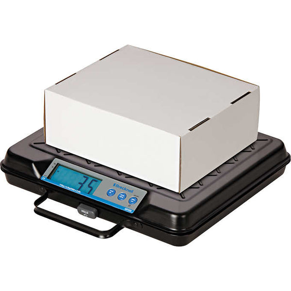 Balanza electrónica portátil, Brecknell Portable Electronic Utility Bench Scale, 100 lb Capacity, Black