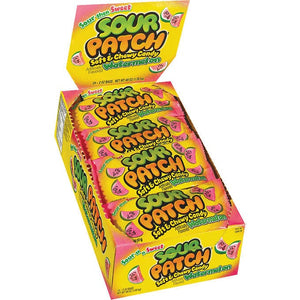 Gomitas ácidas sabor a patilla, Sour Patch, Watermelon, 2 oz, Caja 24 unidades