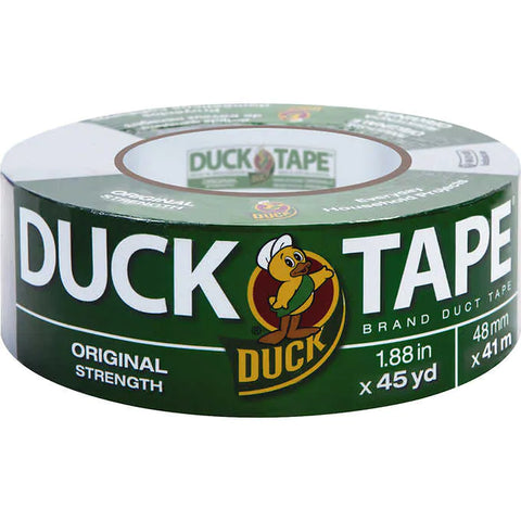 Teipe plomo, Duck Brand Duct Tape, Gray, 1.88" x 135'
