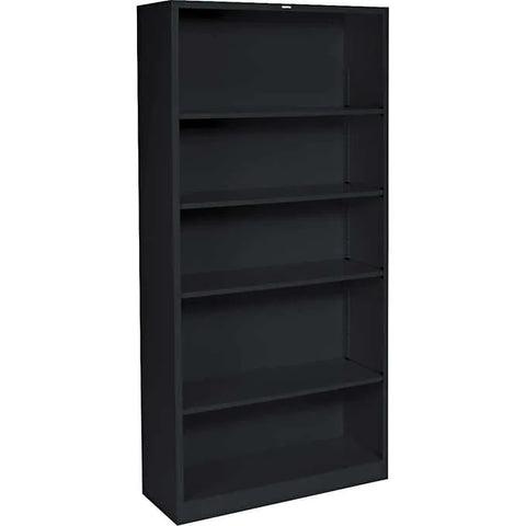 Estante de 5 niveles, HON Metal Bookcase, 5-Shelf, Black