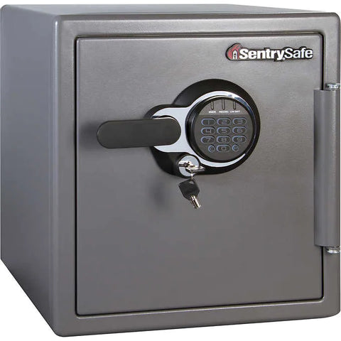 Caja fuerte electrónica, SentrySafe Electronic Digital Fire Safe, 1.23 cu ft, Gray