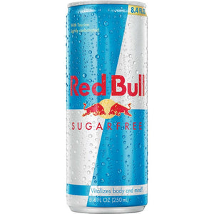 Bebida Energizante sin azúcar, Red Bull Energy Drink, Sugar Free, 8.4 fl oz, Caja 24 unidades