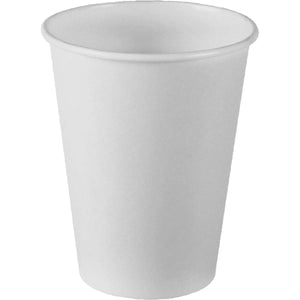 Vasos de papel. Color Blanco. 8 oz. Caja 600 unidades