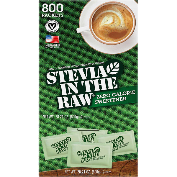 Edulcorante en sobres, Stevia in the War Zero calories. Caja 800 unidades