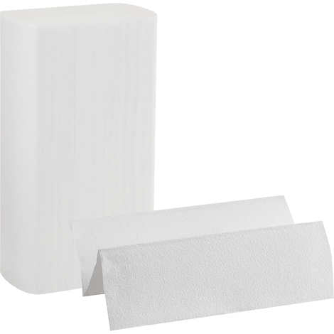 Toallas de papel, Marathon 2-Ply Multifold Paper Towels, White, Caja 3000 unidades