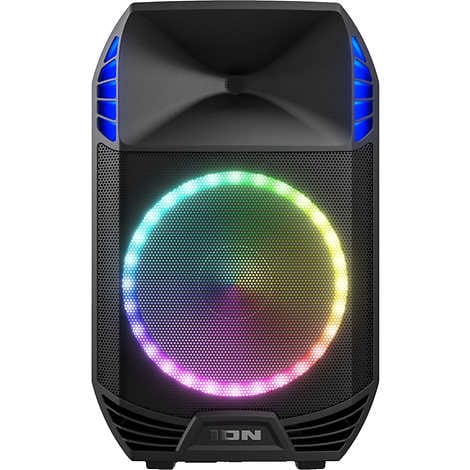 Altavoz con Bluetooth, ION Total PA Extreme High-Power Bluetooth Speaker System with Acoustic Optimization and Lights