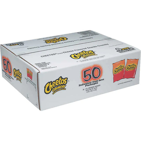 Chips crujientes, Cheetos Crunchy, Original, 1 oz, Caja 50 unidades