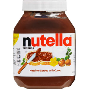 Crema de Avellanas, Nutella Hazelnut Spread. Pote de 948 grs. Caja 2 unidades