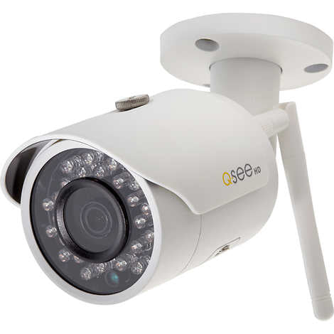 Cámara de seguridad, Q-See NVR 4 Channel HD Security System, 2 Camera